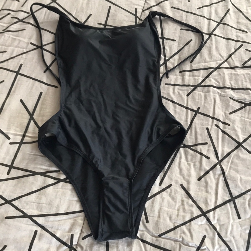 The Instagram "Sunny" Black One Piece